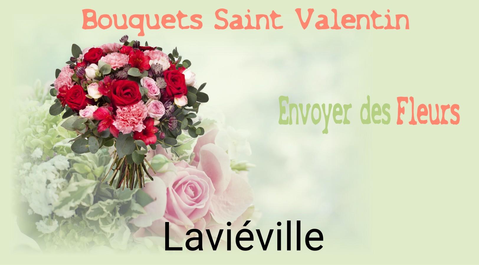 Roses de Saint-Valentin livrées à Laviéville